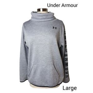 Under Armour Women's UA Pullover Loose Fit Coldgear Sweatshirt Lg NWOT